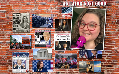 Agitator Gone Good with Kate, The Girl With a Microphone