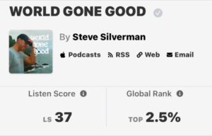 World Gone Good: Global Rank: 2.5%